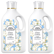 1802 LE CHATELARD 超高濃縮柔軟精 潔淨棉花 4L 1桶, 2桶