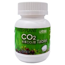 ISTA 伊士達 水草CO2錠, 100錠入, 緩溶性錠狀, 方便使用, 1罐