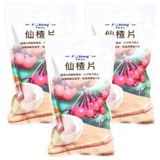 阜康食品 仙楂片, 90g, 3包