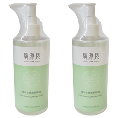 廣源良 絲瓜水保濕卸妝液 300ml, 溫和無刺激, 無色素 無Paraben防腐劑 無酒精, 2瓶