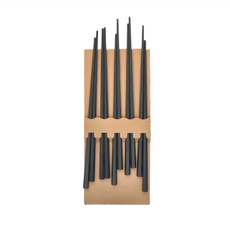 SUNLIFE 六角筷組, 23cm 5雙, 黑色, 1組