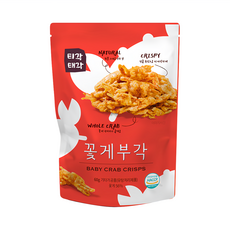 韓味不二 TIGAKTAEGAK 螃蟹脆片, 1包, 60g