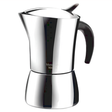 tescoma Monte Carlo 義式摩卡壺 不鏽鋼材質, 銀色, 1個