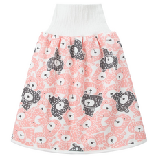 日本竹纖維隔尿褲隔尿裙-粉熊(裙), M(36 x 17cm), 1組