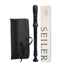 samick 三益樂器 SEILER 德式高音直笛 SER-G, 1支, 啞光黑