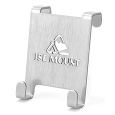 ISE MOUNT 小島嶼山 戶外不鏽鋼 創意桌面支架/掛鉤, 白色, 1, 1個