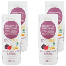 TOOFRUIT 果漾深層滋養乳液, 專為兒童及青少年設計, 含香蕉與無花果萃取成分, 有效加強保濕, 無添加化學刺激物, 30ml, 4瓶