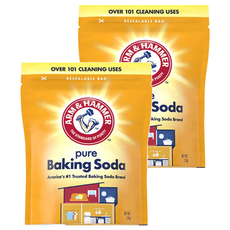 ARM&HAMMER 鐵鎚牌小蘇打粉 美國名牌 居家清潔、清潔衣物、去除汙垢及異味, 2.1kg, 2包