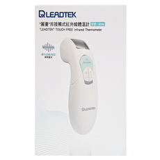 LEADTEK 麗臺科技 非接觸式紅外線體溫計 8D90 134.5 x 44.8 x 31.7mm, 1個