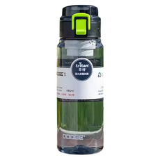 DODGE 道奇 tritan 隨行運動水壺, 1個, 680ml, 黑色