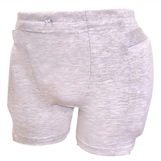 感恩使者 淑女款髖關節大腿骨保護內褲 棉60%+PET40% 灰色, 1件