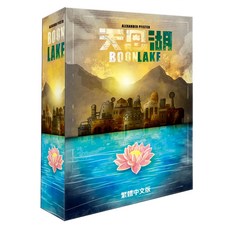 YOKA GAMES 游卡桌遊 天恩湖 策略建設 家庭同樂 體驗拓荒樂趣, 混合顏色, 1盒