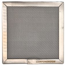 Campingmoon 柯曼 可加熱金屬濾網 12 x 12cm 61g, US-120, 1個