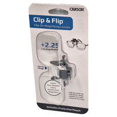 CARSON 卡薾紳 夾式鏡架放大鏡 +2.25 1.5x Magnification, CAAC7A, 1支