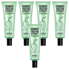 SOFEI 舒妃 型色家 植萃頭皮隔離防護霜, 35ml, 5件