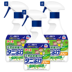 EARTH 地球製藥 布製品驅蟎噴霧, 350ml, 草本香, 適用於衣櫥、地毯、沙發、棉被, 3瓶