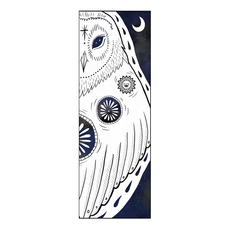 Miracle 墨瑞革 斛光系列 冰滴凍點止滑瑜珈舖巾 100% 滌綸, 185 x 63cm, 夜空的守護, 1個