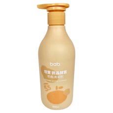 bab 培寶 微晶酵素奶瓶清潔劑, pH值弱酸性配方, 溫和不刺激肌膚, 500ml, 1瓶
