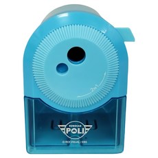 ROBOCAR POLI 波力 大小通吃可調式削筆機 12, 藍色, 1個