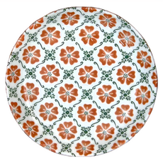 Minoya 美濃燒 心花朵朵麵包盤 Set, 1組