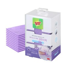 3M Scotch-Brite 百利 小蘇打輕薄菜瓜布+易取收納盒, 30片, 1盒