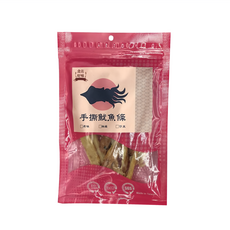 食在好味 霸王級手撕魷魚條 肉質細緻軟嫩, 100g, 1包