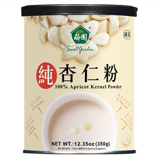 薌園 純杏仁粉, 100% Apricot Kernel Powder, 350g, 1罐