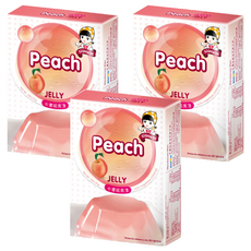 SIGNWIN 三得冠 水蜜桃果凍粉 安心美味, 100g, 3盒