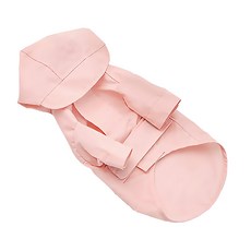 pehom 可調節式防潑水魔鬼氈雨衣 粉紅色 XL