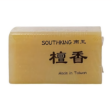 LANOWN 南王 檀香 沐浴皂, 植物油製成 溫和不刺激, 10個, 100g