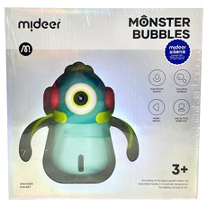 mideer 小怪獸電動泡泡機, 藍色