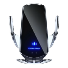 Q3 無線充電手機架 三代 升級款, 銀色, 1個