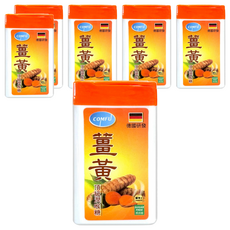COMFU 康甫 薑黃頂級潤喉糖, 德國研發, 無糖, 18g, 6盒