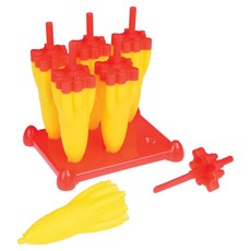 Rex LONDON 冰架 + 冰棒模 6個, 1組, 火箭