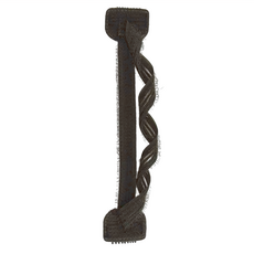 Flulifuari 古典名伶編髮輔助器，長髮適用，內含鐵絲和魔鬼氈, 單一商品, Black