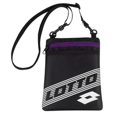 LOTTO 樂得 斜背手機包, 19.5 x 14 x 1cm, 黑色