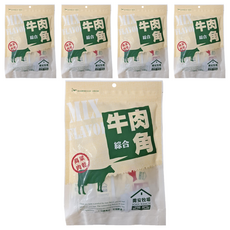 喬安牧場 高粱酒綜合牛肉角, 170g, 5袋