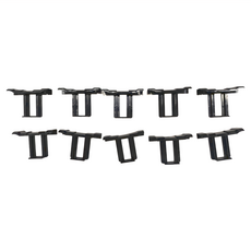 MIKA HOUSE 橘之屋 排水夾, H-378 奇美ASA PW-957 材質, 6.7cmx4.7cm 規格, 10個入, 1組