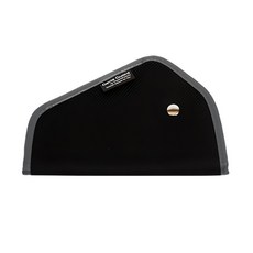 OrganicFactory Genie Guard 兒童安全帶調節套 防水布 TPU熱塑性彈性 透氣網布, 黑色+灰邊, 1個