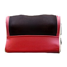 MRF 健身大師 高規16顆金按摩頭安心舒眠按摩枕 HY-665, 魅力紅