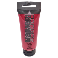 MaIMeRI 美利 壓克力顏料 CARMINIE MA-0916166 166洋紅, 75ml, 1色