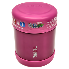 THERMOS 膳魔師 平底鍋悶燒罐,粉紅色,290ml,保溫保冷,外出用餐, 1個