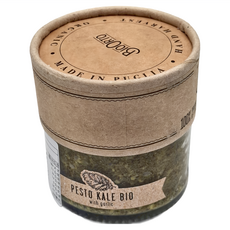 BIOORTO 義式蒜香羽衣甘藍青醬 Kale Pesto, 180g, 1罐