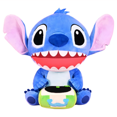 KHTOY 史迪奇開嘴抱唱片機款 6吋, 18cm, 藍色, 1個