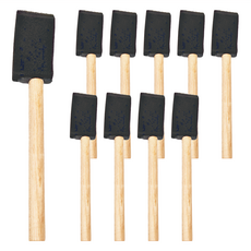 海綿細節刷 2.5cm 2g, 黑色, 1組