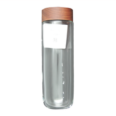 TAIWANGLASS 台灣玻璃 台灣相思木玻璃隨身瓶, 450ml, 1個