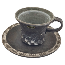 佐和陶瓷國際有限公司 碳化刷毛咖啡組 日本製造 耐熱陶瓷, 1組