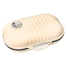 貝殼藥盒 大款 3入 65g單一重量 PET矽膠材質, 1組