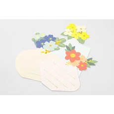 日本 MIDORI PCM留言貼紙-花瓶_82579, 花瓶