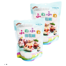 台灣西塢 WOW!FOR 天竺鼠車棉花糖, 140g, 2包